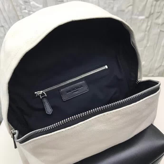 BALENCIAG巴黎世家 專櫃最新系列 Le Dix Money 帆布配牛皮 大號雙肩包  BL1095